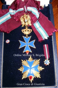 Croce di Cavaliere di Gran Croce dell'Ordine Militare di S. Brigida