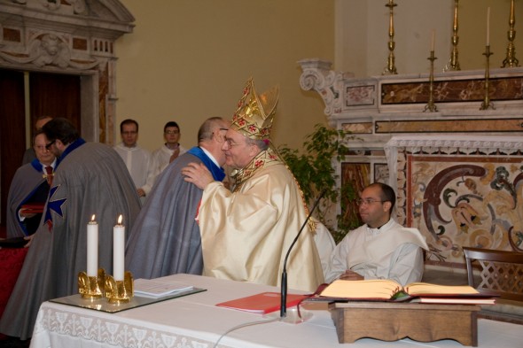 S.Ecc. Mons. Bruno Schettino Gran Priore Ordine Militare S. Brigida
